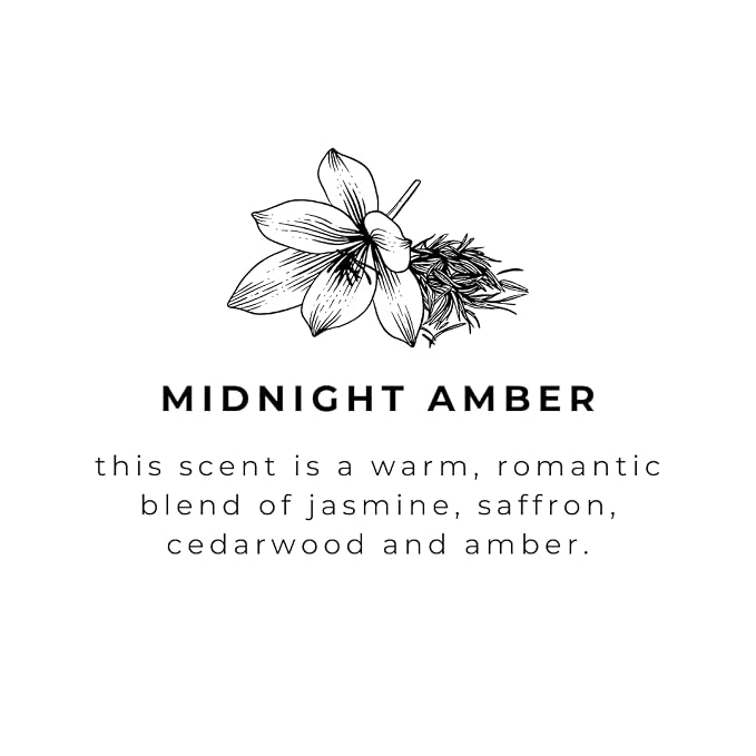 River Birch Midnight Amber Scented Natural Hand Soap - Image 4