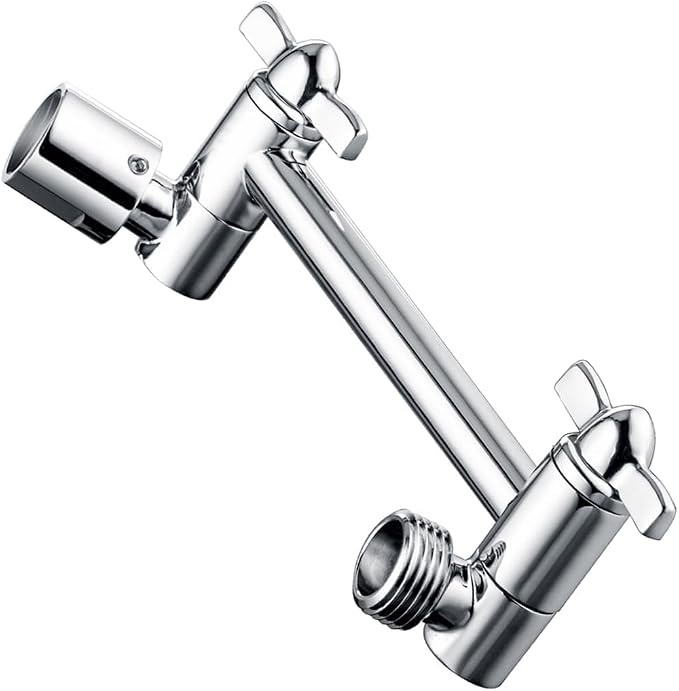 BRIGHT SHOWERS Brass Shower Arm Extender by BRIGHTSHOWERS