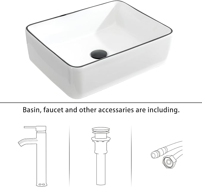 LUCKWIND 48" Bathroom Vanity Sink Combo, 24-inch Main Cabniet - Image 3