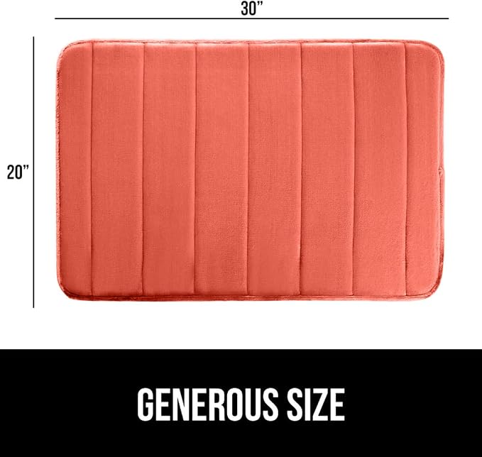 GORILLA GRIP Memory Foam Bath Mat, Soft Absorbent US Designed Bathroom Rug - Image 2