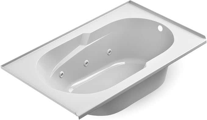 Jacuzzi SIGNATURE Acrylic Drop-In Bathtub, Jet Massage Tub, Slip Resistant - Image 8
