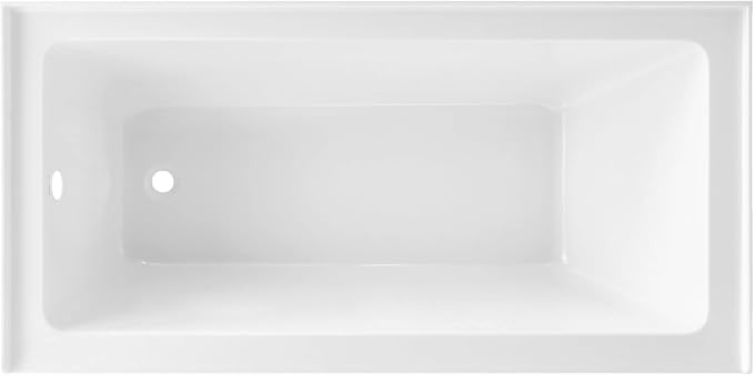 Voltaire 60" X 32" Left-Hand Drain Alcove Bathtub - Image 2