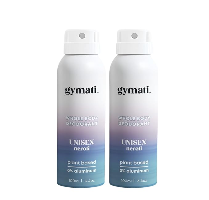 Gymati Fitness Body Deodorant Spray Aluminum Free by Gymati
