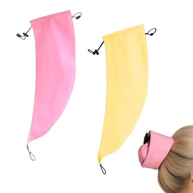 Waterproof Hair Sleeve for Long Hair, Crown Washing Shower Cap Ponytail by Unknown