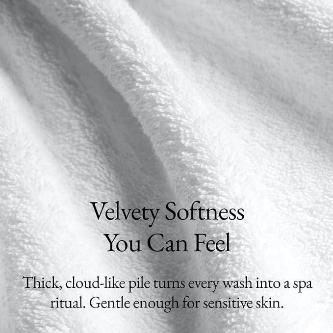Italic Serene Ultraplush Cotton Bath Towels, 4 Large Towels, 100% Cotton - Image 6