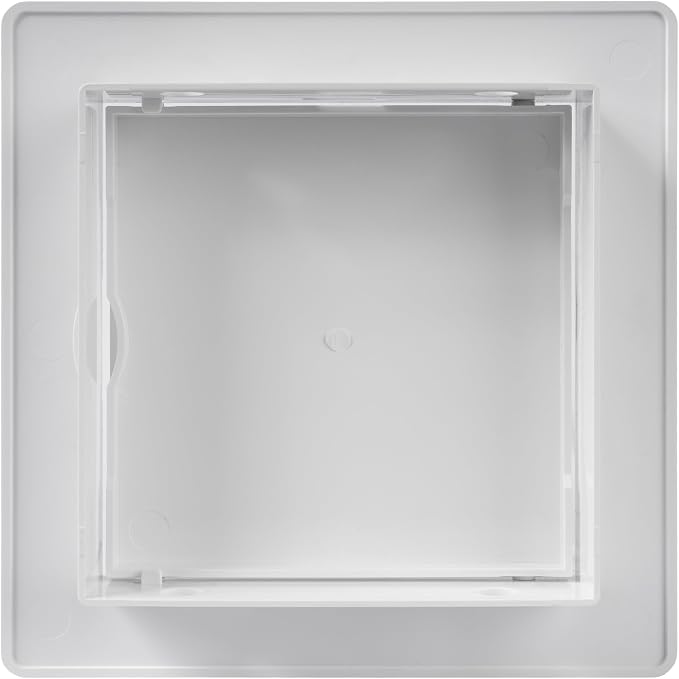 4x4 Inch White Access Panel – ABS Plastic Rectangular Wall & Ceiling Access Door - Image 8