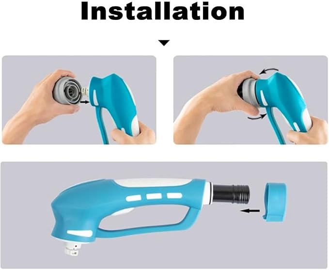 Cordless Power Scrubber for Cleaning Tile/Floor/Sink/Shower/Bathroom/Kitchen - Image 8
