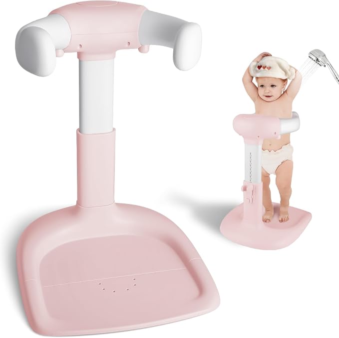 Baby Shower Stand – Adjustable Toddler Bath Stand & Standing Baby Bathtub by Unknown