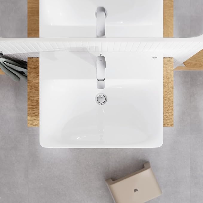 Grohe 1018980000 Cubeo Single Hole Single Handle S-Size Bathroom Faucet - Image 6