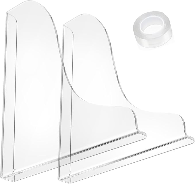 2PCS Clear Shower Splashing Guard, Acrylic Bath Angle Protection, Tub Corner by Unknown