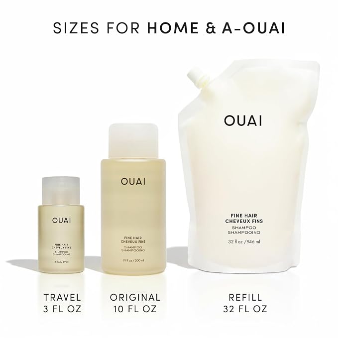 OUAI Fine Hair Shampoo Refill - Image 9