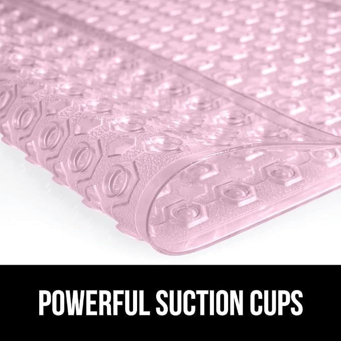 GORILLA GRIP Patented Square Shower Stall Mat, Small Bathtub Floor Mats - Image 3