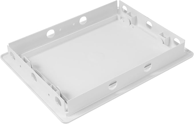 6 x 8 Inch White Rectangular ABS Plastic Plumbing Access Panel - Image 8