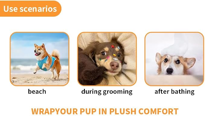 Super Absorbent Microfiber Dog Towels - Image 6