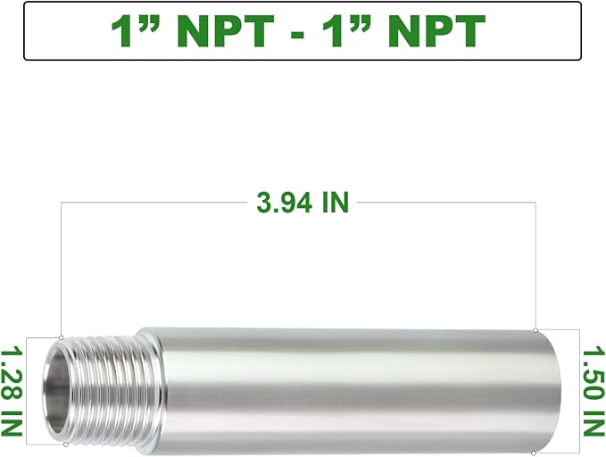 TAISHER 2PCS Stainless Steel Pipe Fittings - Image 4