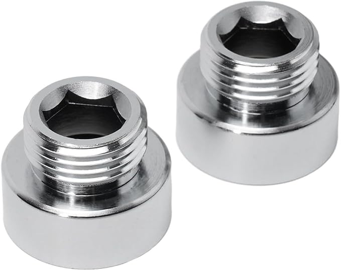 Shower Hose Head Adaptor 3/4Inch Female To 1/2Inch Male Brass Pipe Fitting - Image 5
