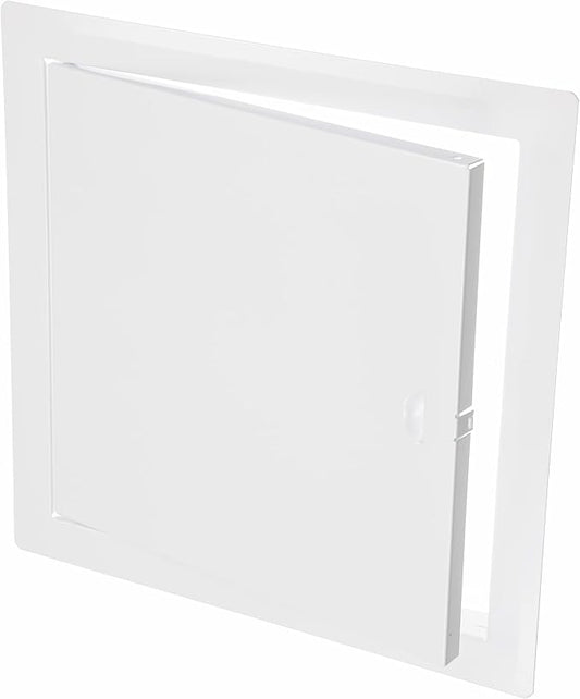 8" x 8" White Metal Access Panel by Unknown