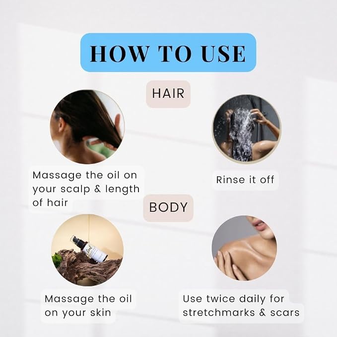 Leal Hair & Dry Body Oil, Brightening Glow Oil, Hibiscus Hair Oil, After Shower - Image 8