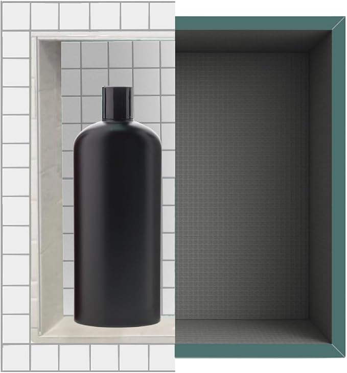 Shower Niche Insert Tile Ready, Recessed Wall Niche, Shower Inserts Kit by Simple+Shower+Solutions