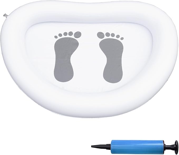 Portable Inflatable Foot Bath for Beach & Pool by Unknown