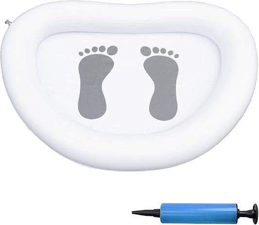 Portable Inflatable Foot Bath for Beach & Pool by Unknown
