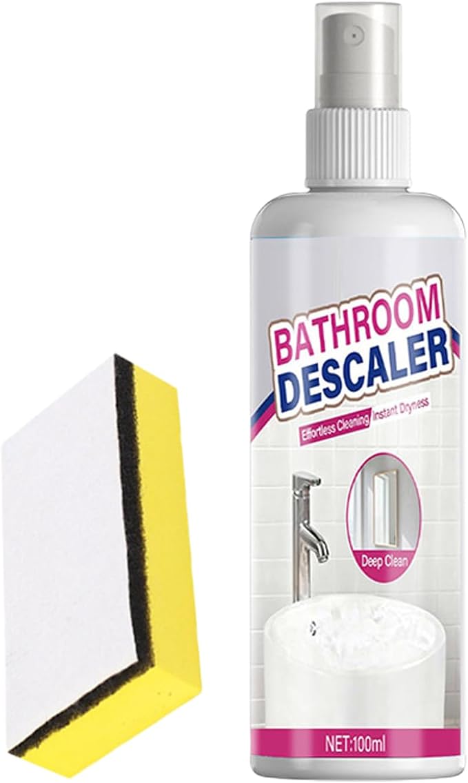 Bathroom Descaler, 100ml Powerful Cleaning Foam, Toilet Bowl Stain Cleaner Agent - Image 9