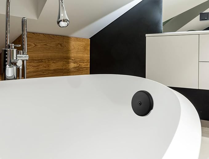 Single Hole Bathtub Drain Overflow Plate - Image 3