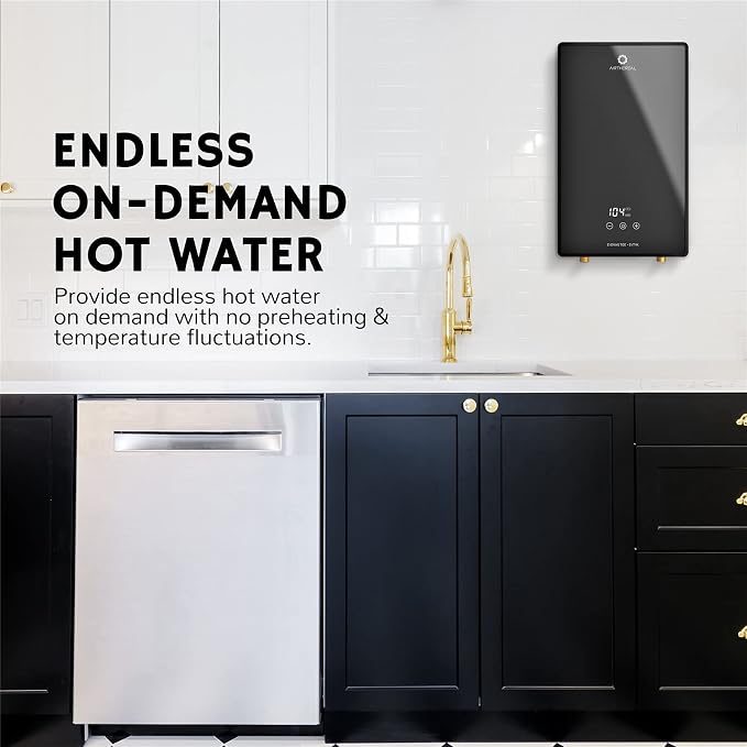 Airthereal Electric Tankless Water Heater, 240Volts - Image 2