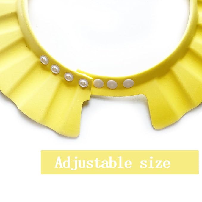 Soft Adjustable Baby Shower Cap - Image 3