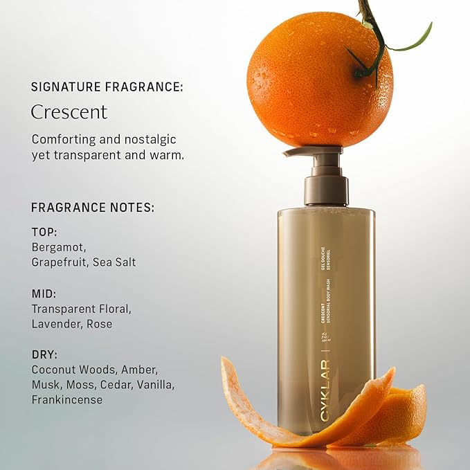 CYKLAR Sensorial Body Wash. Crescent Fragrance Hydrating Cleanser - Image 4