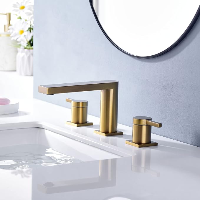 Luxury Brass Widespread Bathroom Sink Faucets - Image 2