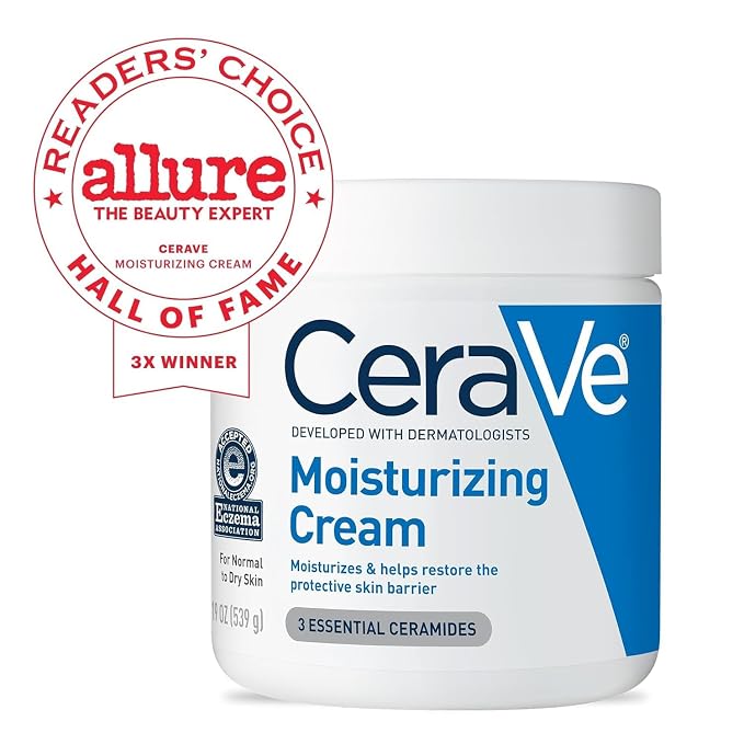 CeraVe Moisturizing Cream, Body and Face Moisturizer - Image 2