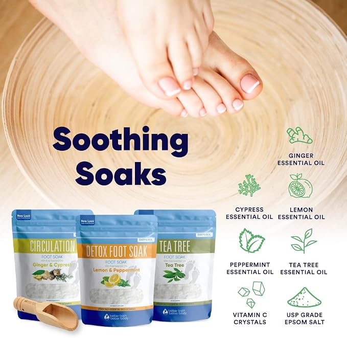 Foot Soak Salts Bundle 3 Pack - Image 8