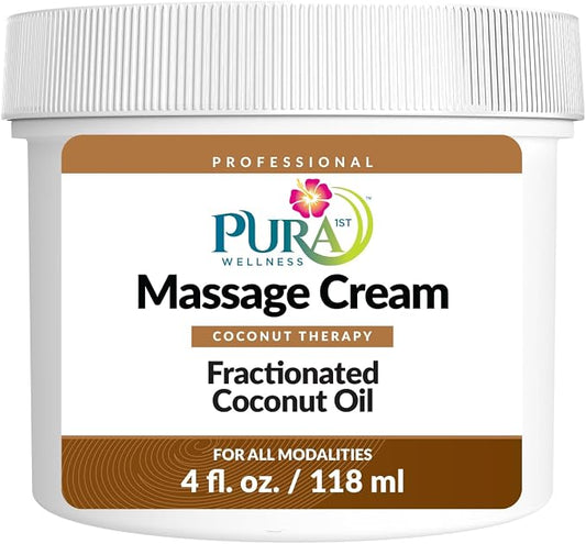 Coconut Therapy Massage Cream, Coconut Massage, Professional Deep Tissue by Pura1st