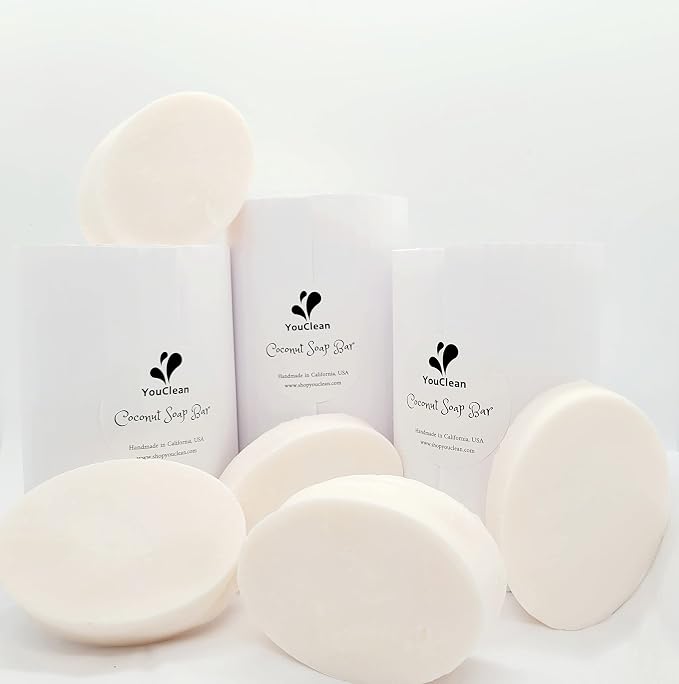 Natural Coconut Soap Bar - Image 2