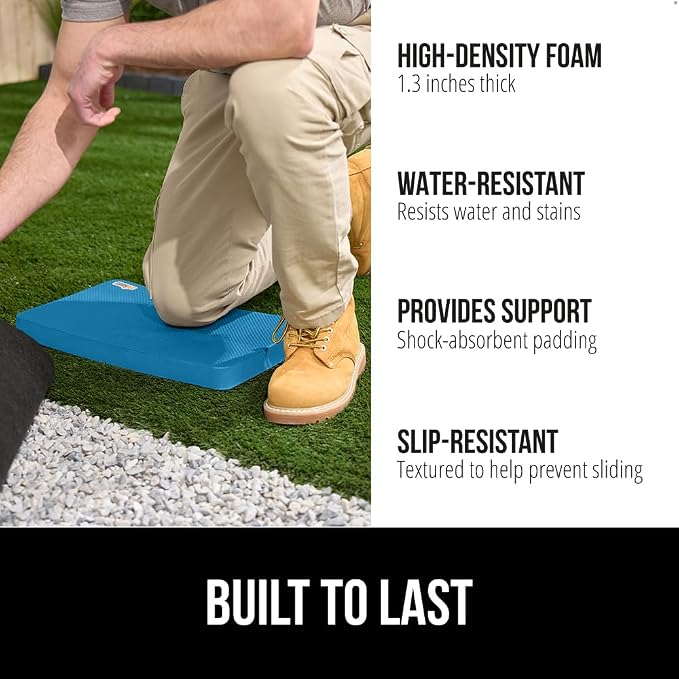 GORILLA GRIP Extra Thick Patent Pending Soft Foam Kneeling Pad, Supportive - Image 2
