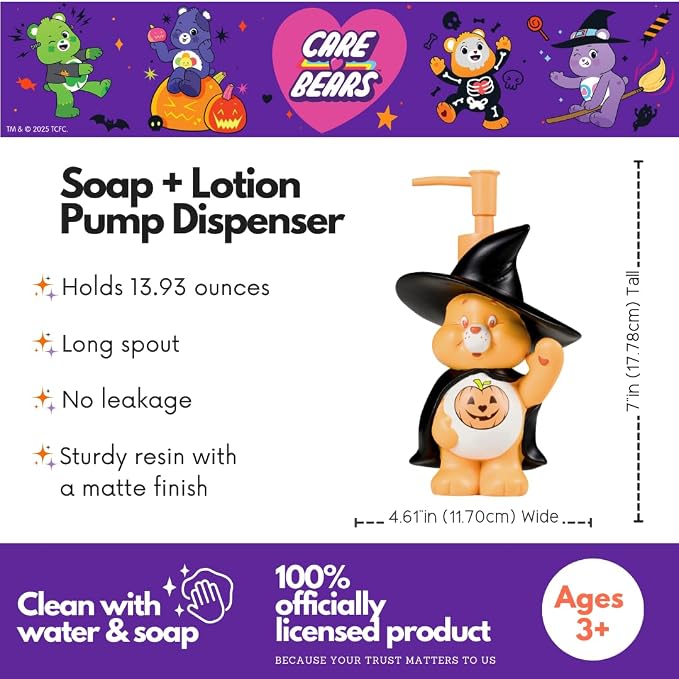 Care Bears Cheer Bear Wicked Witch Halloween Soap/Lotion/Hand Sanitizer Resin - Image 2
