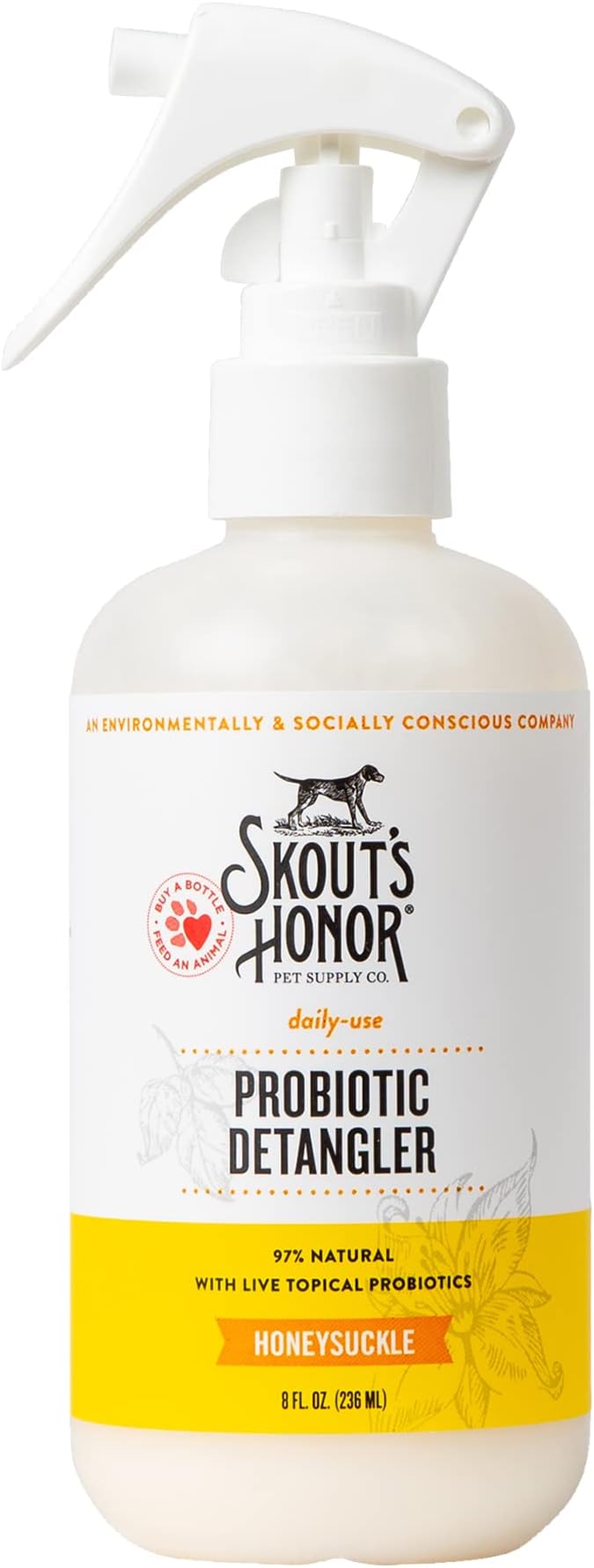 Skout's Honor Probiotic Pet Detangler Spray by SKOUTSHONOR