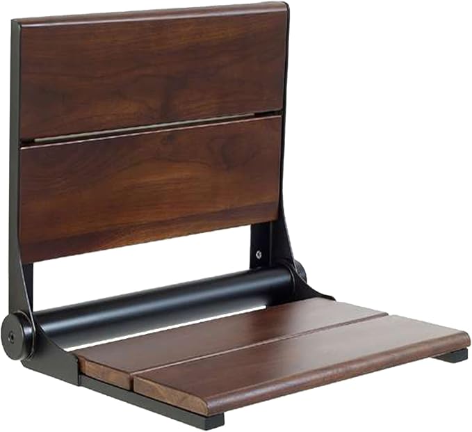 Folding Shower Seat Wall Mounted by Grab+Bar+Specialists