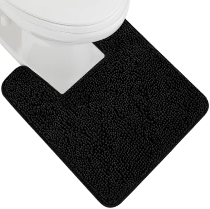 GORILLA GRIP Plush Absorbent Shaggy Chenille Bath Rug Mat by GorillaGrip