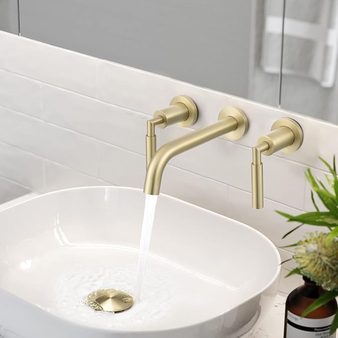 RBROHANT Gold Wall Mount Faucet - Image 3