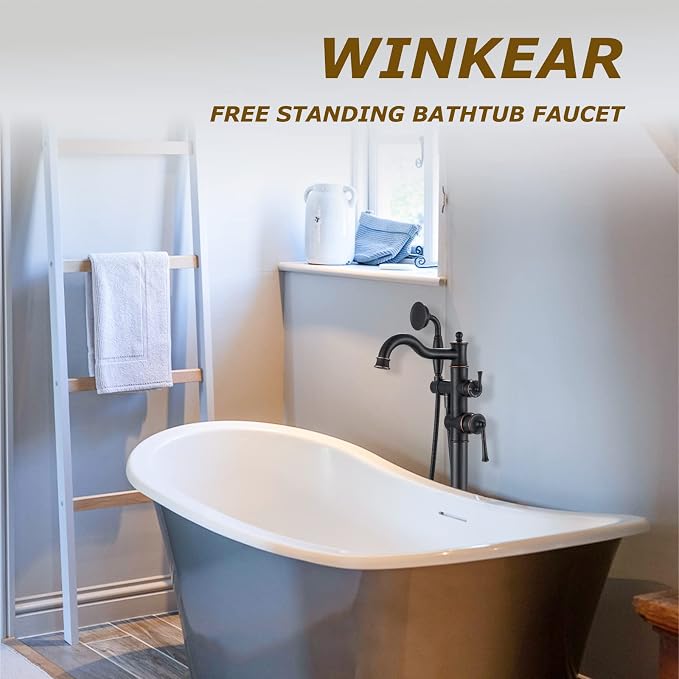 Freestanding Floor Mount Tub Filler - Image 3