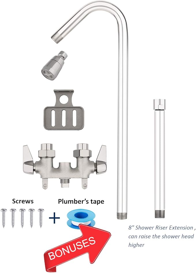 Artiwell Outdoor Shower Fixture System, - Image 2