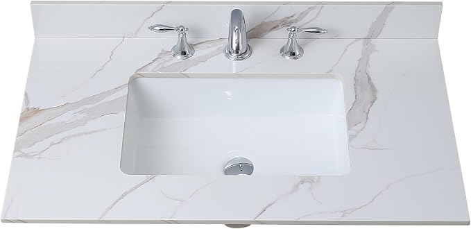 Montary 37"x 22" Bathroom Vanity Top by Montary