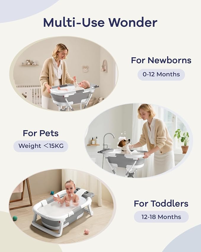 AVIDOR 2-in-1 Baby Bathtub - Image 6