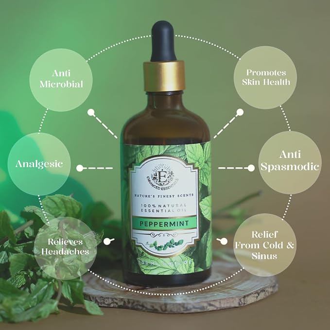 Luxurious Peppermint Essential Oil by Enhanced Essentials|Slow Distilled - Image 3