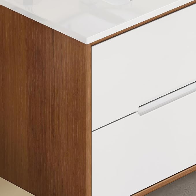 32" Wall Mounted Bathroom Vanity - Image 5