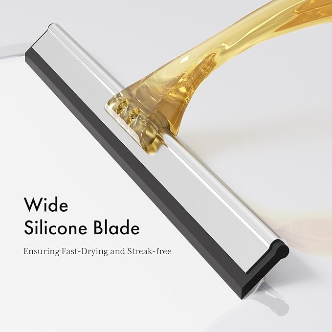 AmazerBath Shower Squeegee for Glass Doors, All-Purpose Squeegee - Image 5