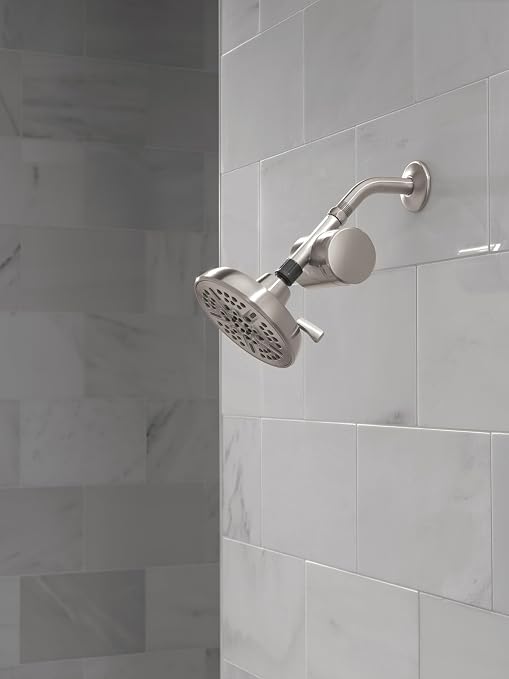 Delta Faucet 5-Setting Shower Head Satin Nickel - Image 9