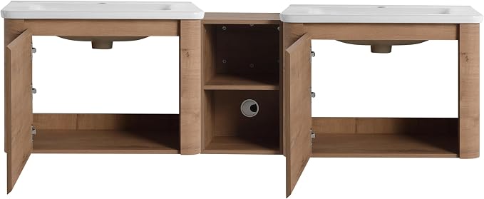 68 Inch Wall-Mounted Vanity - Image 8